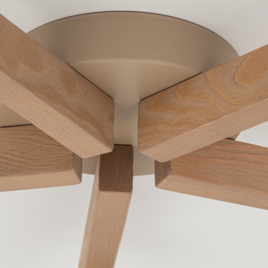 Brilagi - Prie lubų montuojama liustra LATTE SABIA 5xE27/15W/230V pušis/balta