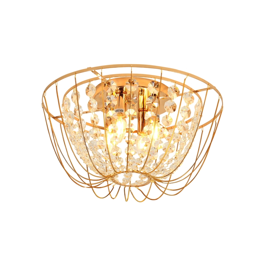 Brilagi - Prie lubų montuojama liustra VASTERAS 4xE14/40W/230V, skersmuo 45 cm