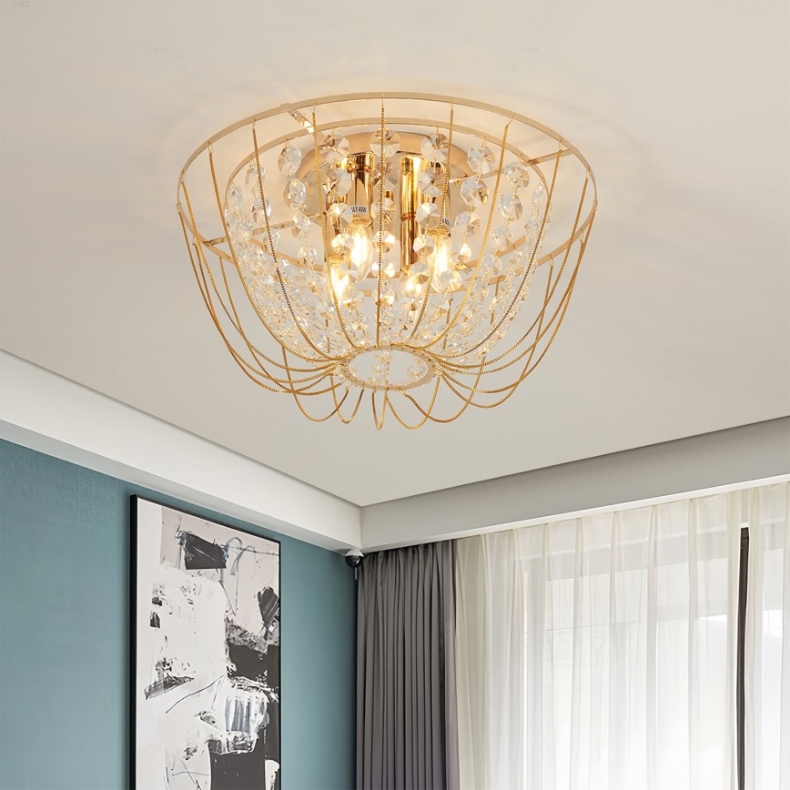 Brilagi - Prie lubų montuojama liustra VASTERAS 4xE14/40W/230V, skersmuo 45 cm