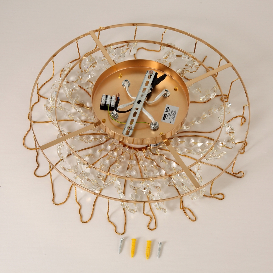 Brilagi - Prie lubų montuojama liustra VASTERAS 4xE14/40W/230V, skersmuo 45 cm