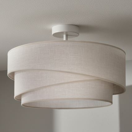 Brilagi - Prie lubų montuojamas šviestuvas ARROW 1xE27/60W/230V skersmuo 45 cm smėlinis