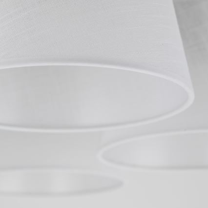 Brilagi - Prie lubų montuojamas šviestuvas LATTE 5xE27/15W/230V pušis/balta