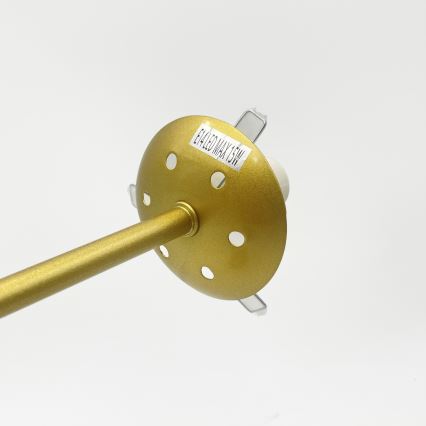 Brilagi - Prie lubų montuojamas šviestuvas MALIVA 4xE14/15W/230V auksinė/balta