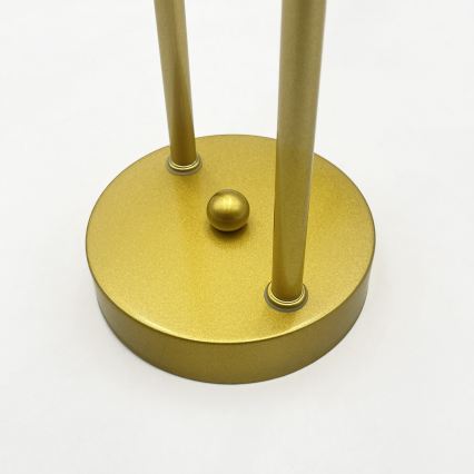 Brilagi - Prie lubų montuojamas šviestuvas MALIVA 4xE14/15W/230V auksinė/balta