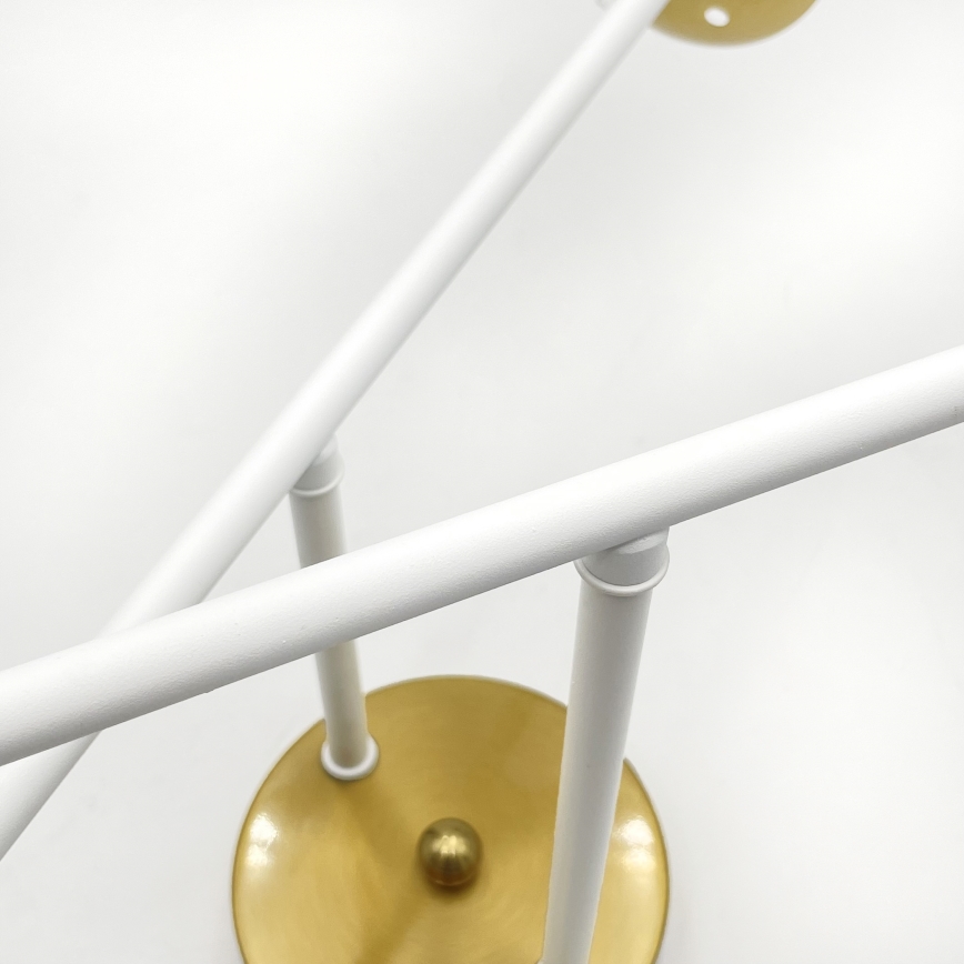 Brilagi - Prie lubų montuojamas šviestuvas MALIVA 4xE14/15W/230V auksinis/baltas