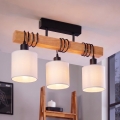 BRILAGI - Prie lubų montuojamas šviestuvas NUBILA 3xE27/60W/230V pušis/balta