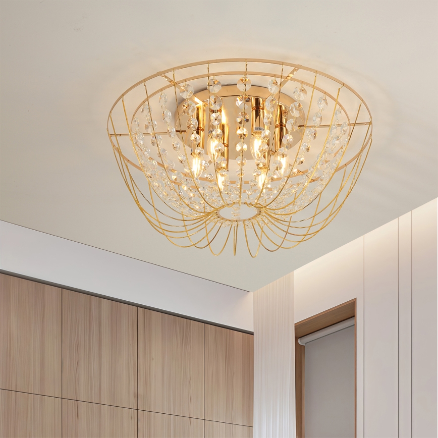 Brilagi - Prie lubų montuojamas šviestuvas VASTERAS 6xE14/40W/230V skersmuo 60 cm