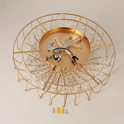 Brilagi - Prie lubų montuojamas šviestuvas VASTERAS 6xE14/40W/230V skersmuo 60 cm