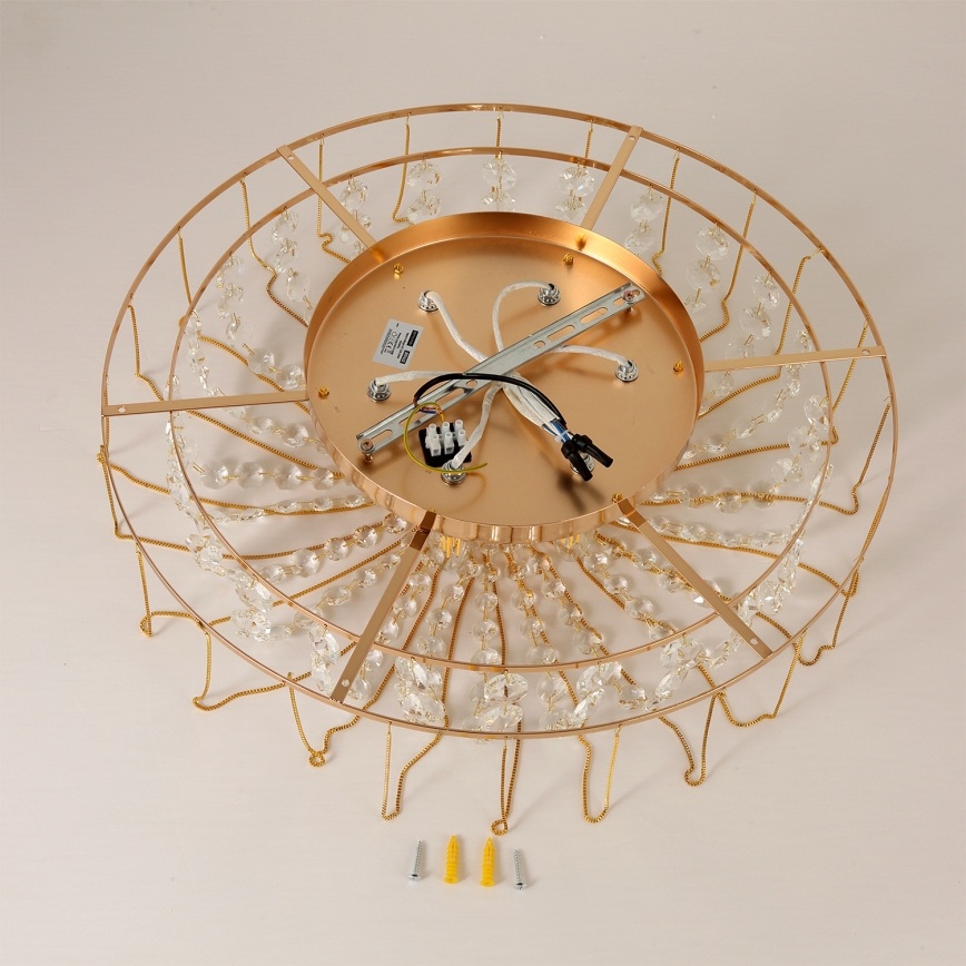 Brilagi - Prie lubų montuojamas šviestuvas VASTERAS 6xE14/40W/230V skersmuo 60 cm