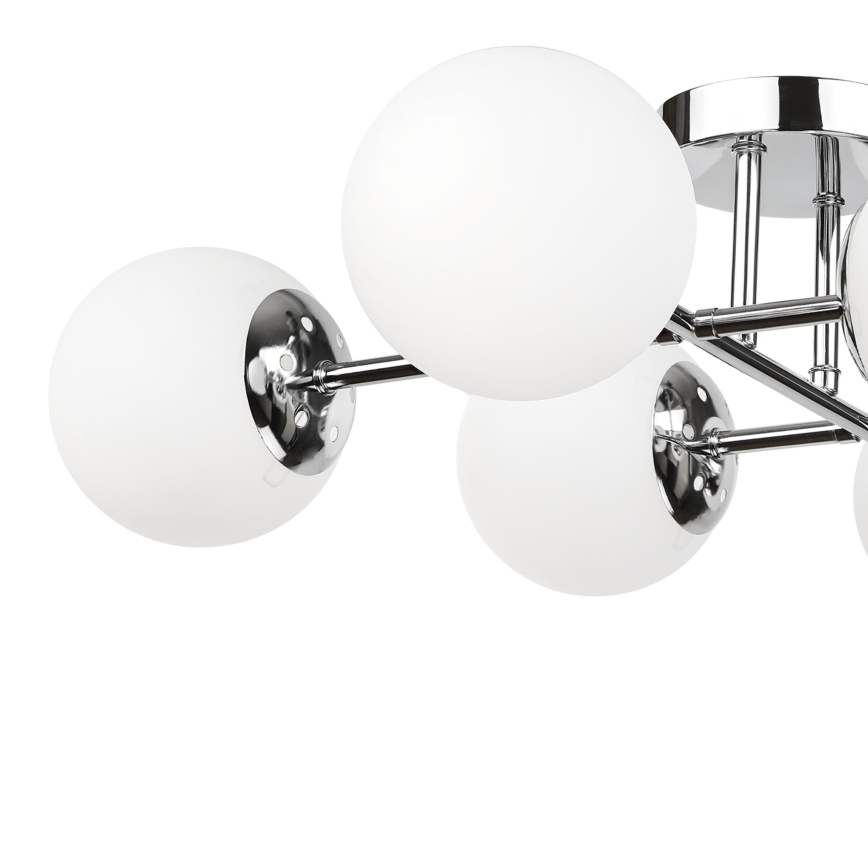 Brilagi - Prie lubų tvirtinama liustra MALONY 6xE14/20W/230V blizgus chromas