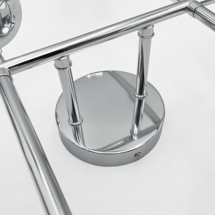 Brilagi - Prie lubų tvirtinama liustra MALONY 6xE14/20W/230V blizgus chromas