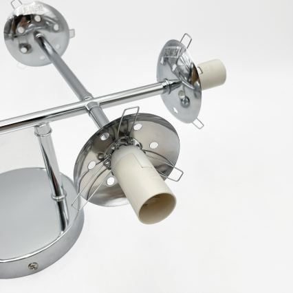 Brilagi - Prie lubų tvirtinama liustra MALONY 6xE14/20W/230V blizgus chromas