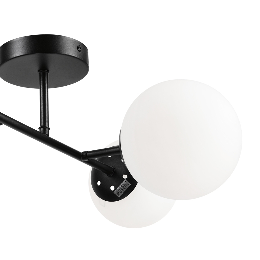 Brilagi - Prie lubų tvirtinamas šviestuvas MALONY 4xE14/20W/230V juodas