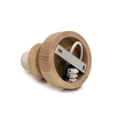 Brilagi - Prie lubų tvirtinamas šviestuvas PARTY 1xE27/60W/230V Ø 10 cm ąžuolas