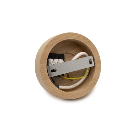 Brilagi - Prie lubų tvirtinamas šviestuvas PARTY 1xE27/60W/230V Ø 10 cm ąžuolas