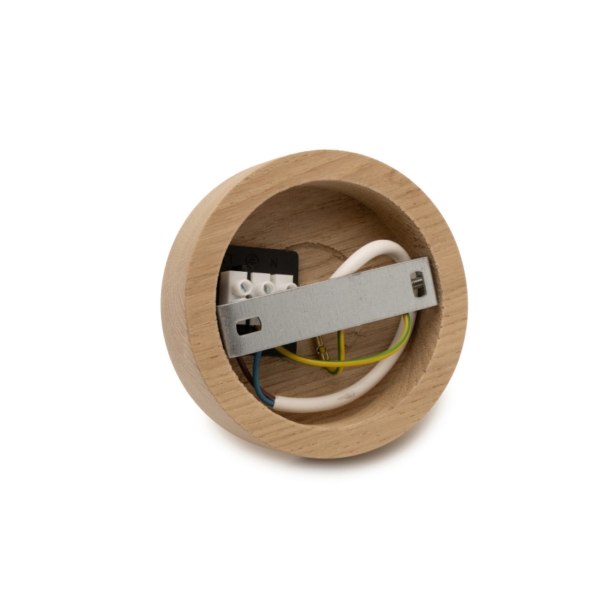 Brilagi - Prie lubų tvirtinamas šviestuvas PARTY 1xE27/60W/230V Ø 10 cm ąžuolas