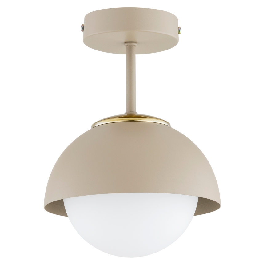 Brilagi - prigludęs lubinis šviestuvas COSMO 1xE27/60W/230V smėlinė/auksinė