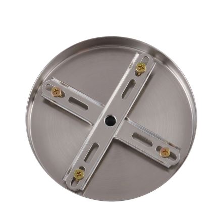BRILAGI - Prigludęs lubinis šviestuvas ECLIPSE 12xE14/10W/230V skersmuo 78 cm sidabrinis