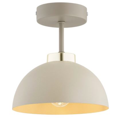Brilagi - prigludęs lubų šviestuvas MOON 1xE27/60W/230V smėlinis/auksinis