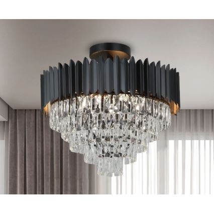 Brilagi - Prigludęs sietynas CARLOS 9xE14/40W/230V Ø 60 cm