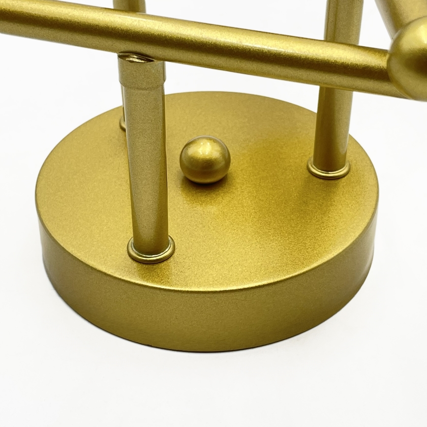 Brilagi - Prigludusi liustra MALIVA 3xE14/15W/230V auksinė/balta