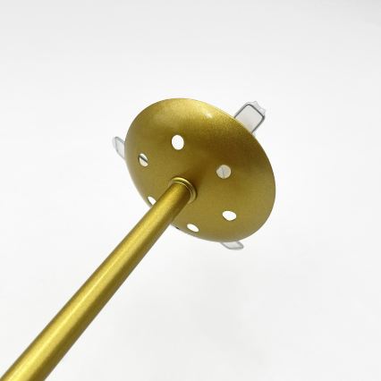 Brilagi - Prigludusi liustra MALIVA 6xE14/15W/230V auksinė/balta