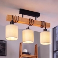 BRILAGI - Prilimpiamas lubų šviestuvas NUBILA 3xE27/60W/230V pušis/kreminė