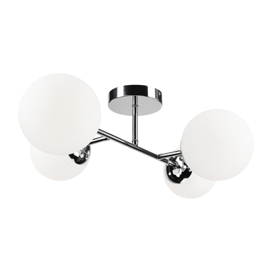 Brilagi - Pritvirtinamas prie lubų šviestuvas MALONY 4xE14/20W/230V blizgus chromas