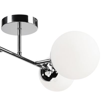 Brilagi - Pritvirtinamas prie lubų šviestuvas MALONY 4xE14/20W/230V blizgus chromas