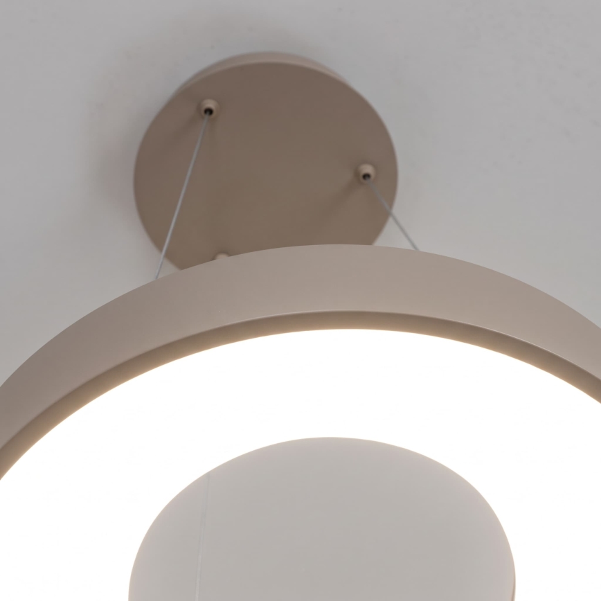 BRILAGI - LED reguliuojamas pakabinamas šviestuvas ant laido FALCON II LED/67W/230V 3000-6500K pr. 40 cm smėlio spalvos + nuotolinis valdymas