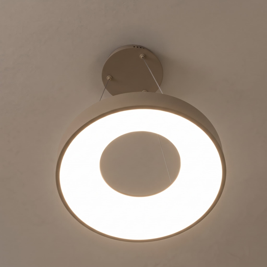BRILAGI - LED reguliuojamas pakabinamas šviestuvas ant laido FALCON II LED/67W/230V 3000-6500K pr. 40 cm smėlio spalvos + nuotolinis valdymas