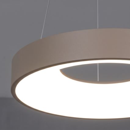 BRILAGI - LED reguliuojamas pakabinamas šviestuvas ant laido FALCON II LED/67W/230V 3000-6500K pr. 40 cm smėlio spalvos + nuotolinis valdymas