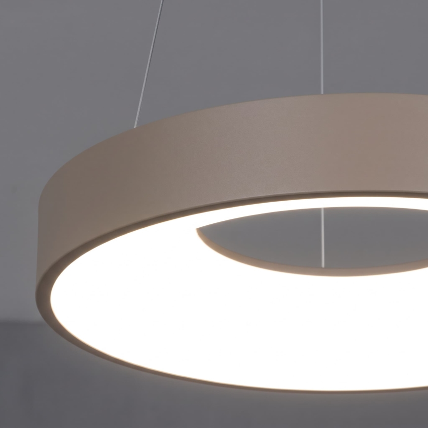 BRILAGI - LED reguliuojamas pakabinamas šviestuvas ant laido FALCON II LED/67W/230V 3000-6500K pr. 40 cm smėlio spalvos + nuotolinis valdymas