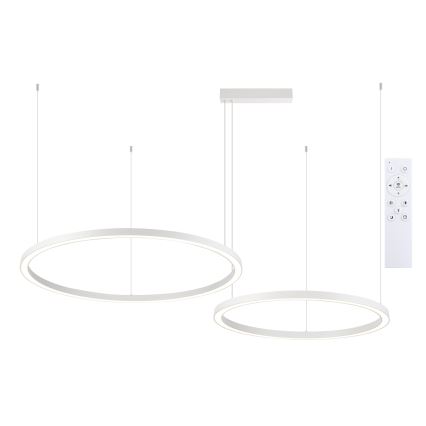 Brilagi - PORTOFINO LED dimeriuojamas pakabinamas šviestuvas ant laido LED/98W/230V 3000-6000K balta + nuotolinis valdymas