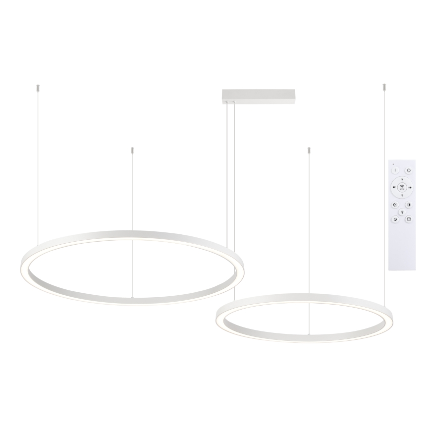 Brilagi - PORTOFINO LED dimeriuojamas pakabinamas šviestuvas ant laido LED/98W/230V 3000-6000K balta + nuotolinis valdymas