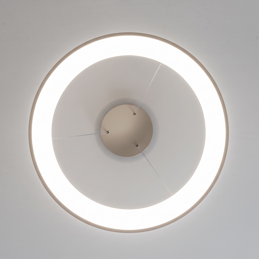 BRILAGI - LED reguliuojamas pakabinamas šviestuvas ant kabelio FALCON II LED/99W/230V 3000-6500K skersmuo 60 cm smėlio spalvos + nuotolinis valdymas