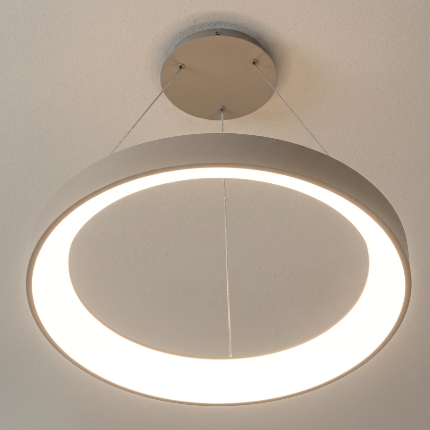 BRILAGI - LED reguliuojamas pakabinamas šviestuvas ant kabelio FALCON II LED/99W/230V 3000-6500K skersmuo 60 cm smėlio spalvos + nuotolinis valdymas