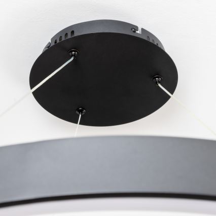 Brilagi - reguliuojamas LED pakabinamas šviestuvas ant laido FALCON II LED/108W/230V 3000-6500K Ø 80 cm juodas + su nuotoliniu valdymu