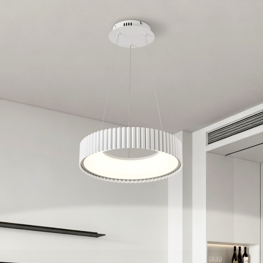 BRILAGI - Dimeriuojamas pakabinamas šviestuvas su laidu FALCON MODERN LED/30W/230V 3000-6000K skers. 40 cm balta + nuotolinis valdymas