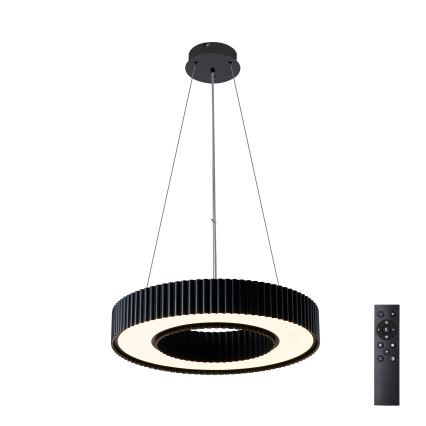 Brilagi - dimeriuojama LED liustra ant laido LUMIX LED/48W/230V 3000-6000K juoda Ø 50 cm + su nuotoliniu pultu