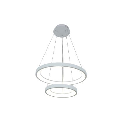 Brilagi - reguliuojamas LED pakabinamas šviestuvas ant troselio FALCON SLIM LED/68W/230V 3000–6500K Ø 50 cm balta + su nuotoliniu valdymu