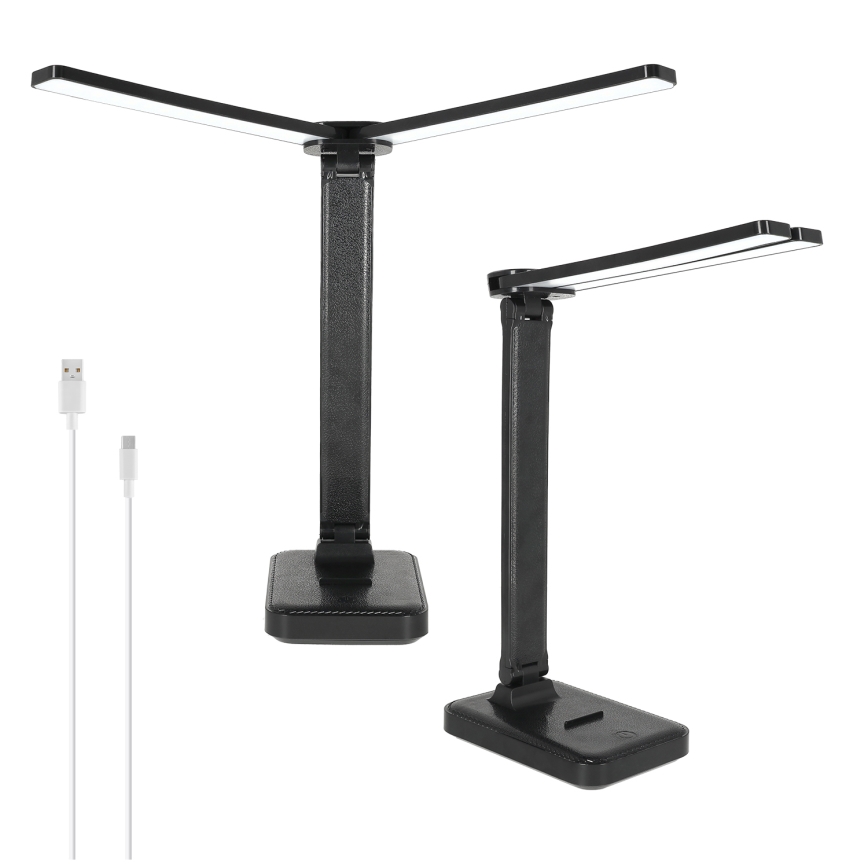 Brilagi - reguliuojama LED stalinė lempa MODO DUO LED/8W/5V 3000/4000/6500K juoda