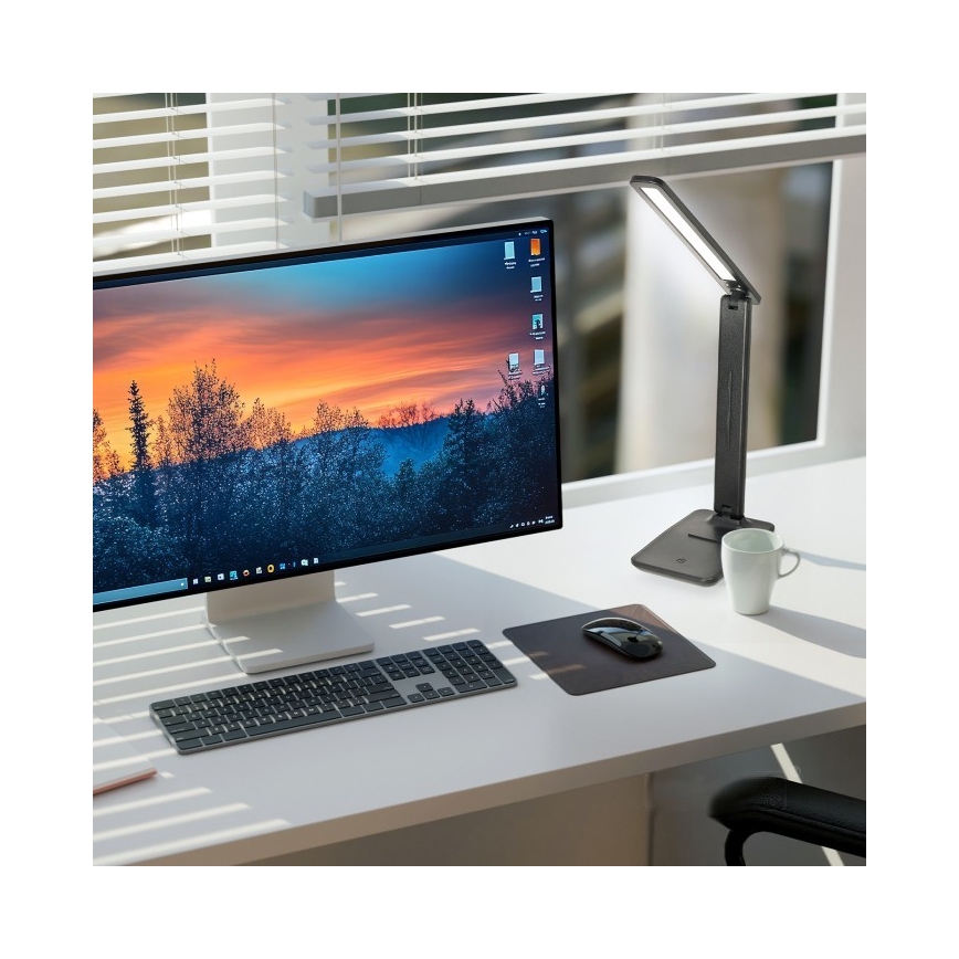 Brilagi - reguliuojama LED stalinė lempa MODO LED/7W/230V 3000/4000/6500K juoda