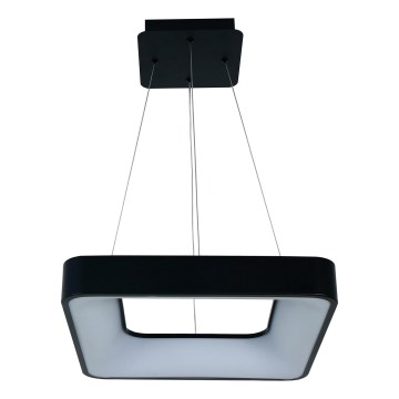 Brilagi - Reguliuojama pakabinama LED liustra ant laido FALCON II LED/80W/230V 3000-6500K 40x40 cm juoda + nuotolinio valdymo pultas