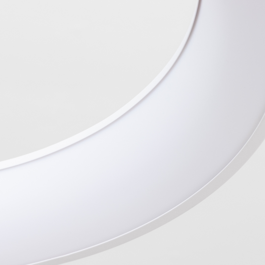 Brilagi - reguliuojama LED liustra ant troselio FALCON II LED/99W/230V 3000-6500K skersmuo 60 cm balta + nuotolinis valdymas