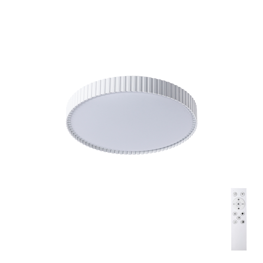Brilagi - Dimeriuojamas LED lubinis šviestuvas CORVO LED/54W/230V 3000-6000K baltas, skersmuo 40 cm + nuotolinio valdymo pultas