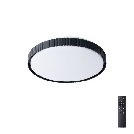 Brilagi - LED dimeriuojamas lubinis šviestuvas CORVO LED/72W/230V 3000-6000K juodas skersmuo 50 cm + su nuotoliniu valdymu