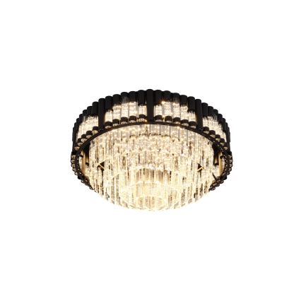 Brilagi - Dimeriuojamas lubinis LED šviestuvas CROWN LED/41W/230V 3000-6000K Ø 48 cm juodas + nuotolinis valdymas