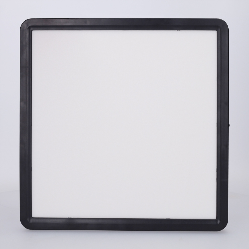 Brilagi - dimeriu reguliuojamas LED lubinis šviestuvas ESTELA SQUARE LED/36W/230V 3000-6500K 31x31 cm juodas + nuotolinis valdymas