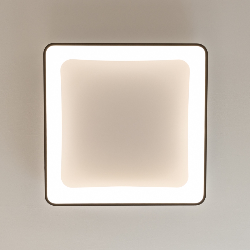 Brilagi - Reguliuojamas LED lubinis šviestuvas FALCON II LED/125W/230V 3000-6500K 60x60 cm juodas + nuotolinis valdymas